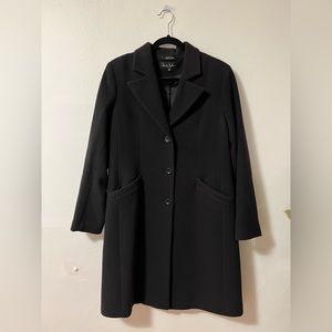 Nicole Miller Navy Pea Coat, EUC. Size 12